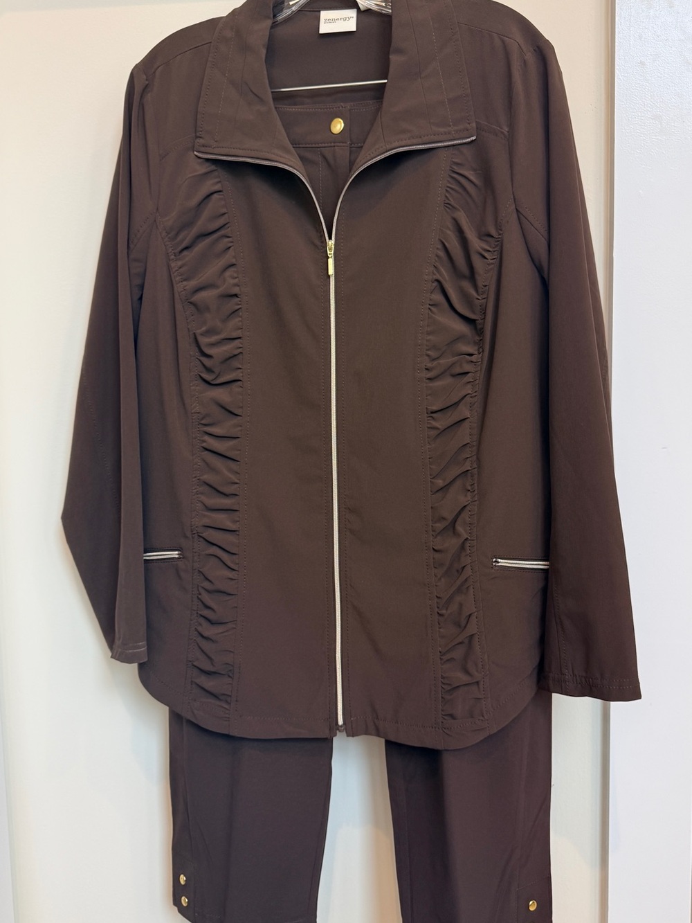 Chico's Zenergy Jacket with Matching Crop Pants